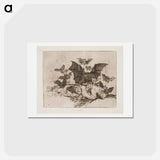 アートポストカード-The result - フランシスコ デ ゴヤ Postcard.