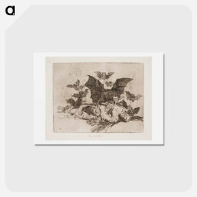 アートポストカード-The result - フランシスコ デ ゴヤ Postcard.