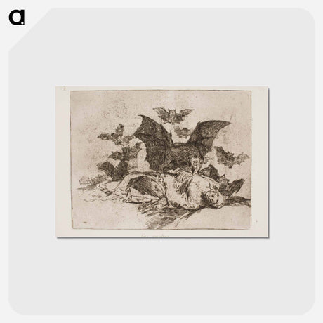 アートポストカード-The result - フランシスコ デ ゴヤ Postcard.