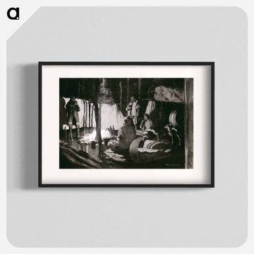 First and Best Camp of the Trip
 - フレデリック レミントン Poster.