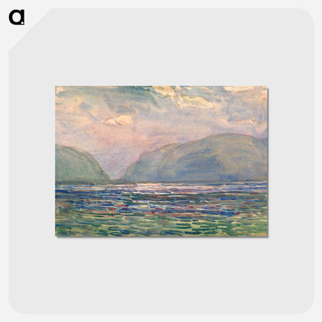 アートポストカード-Noon above Newburgh - フレデリック チャイルド ハッサム Postcard.