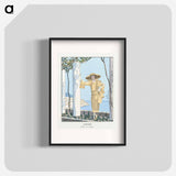 Amalfi - ジョージ バービエ Poster.
