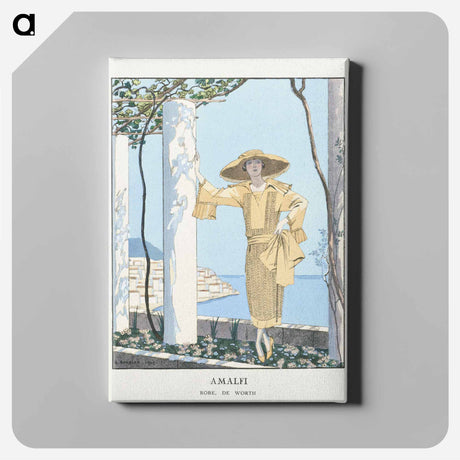 アートパネル-Amalfi - ジョージ バービエ Canvas.