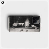 Indoor athlete, first stone - George Bellows Phone Case.