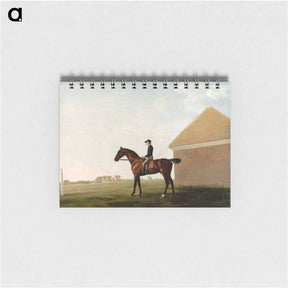 アートメモ帳-Turf, with Jockey up, at Newmarket
 - ジョージ スタッブス Memo.
