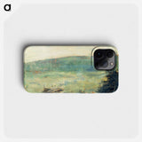 Landscape at Saint-Ouen - Georges Seurat Phone Case.