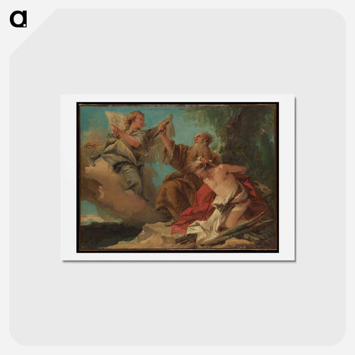 The Sacrifice of Isaac
 - ジョバンニ バティスタ ティエポロ Postcard.