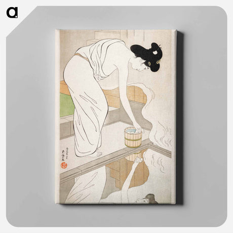 アートパネル-Woman at a Hot Spring
 - 橋口 五葉 Canvas.