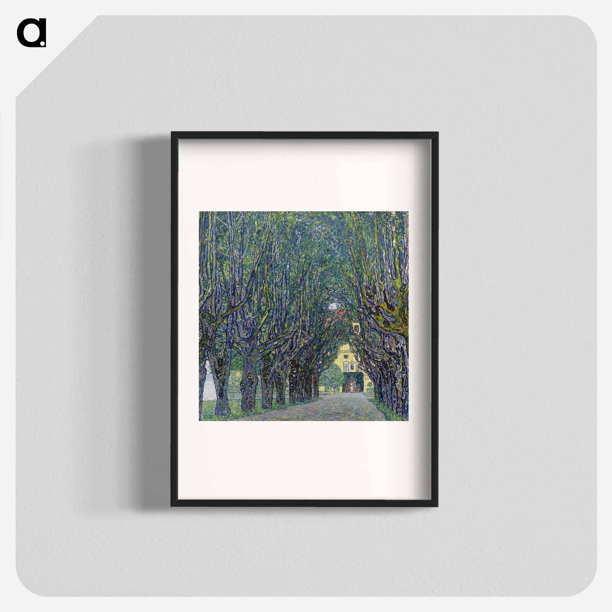 Allee at Schloss Kammer - グスタフ クリムト Poster.