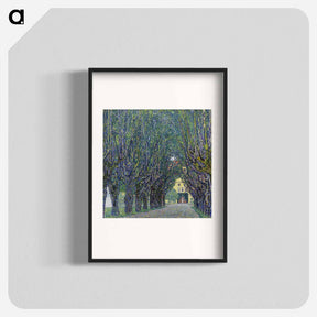 アートポスター-Allee at Schloss Kammer - グスタフ クリムト Poster.