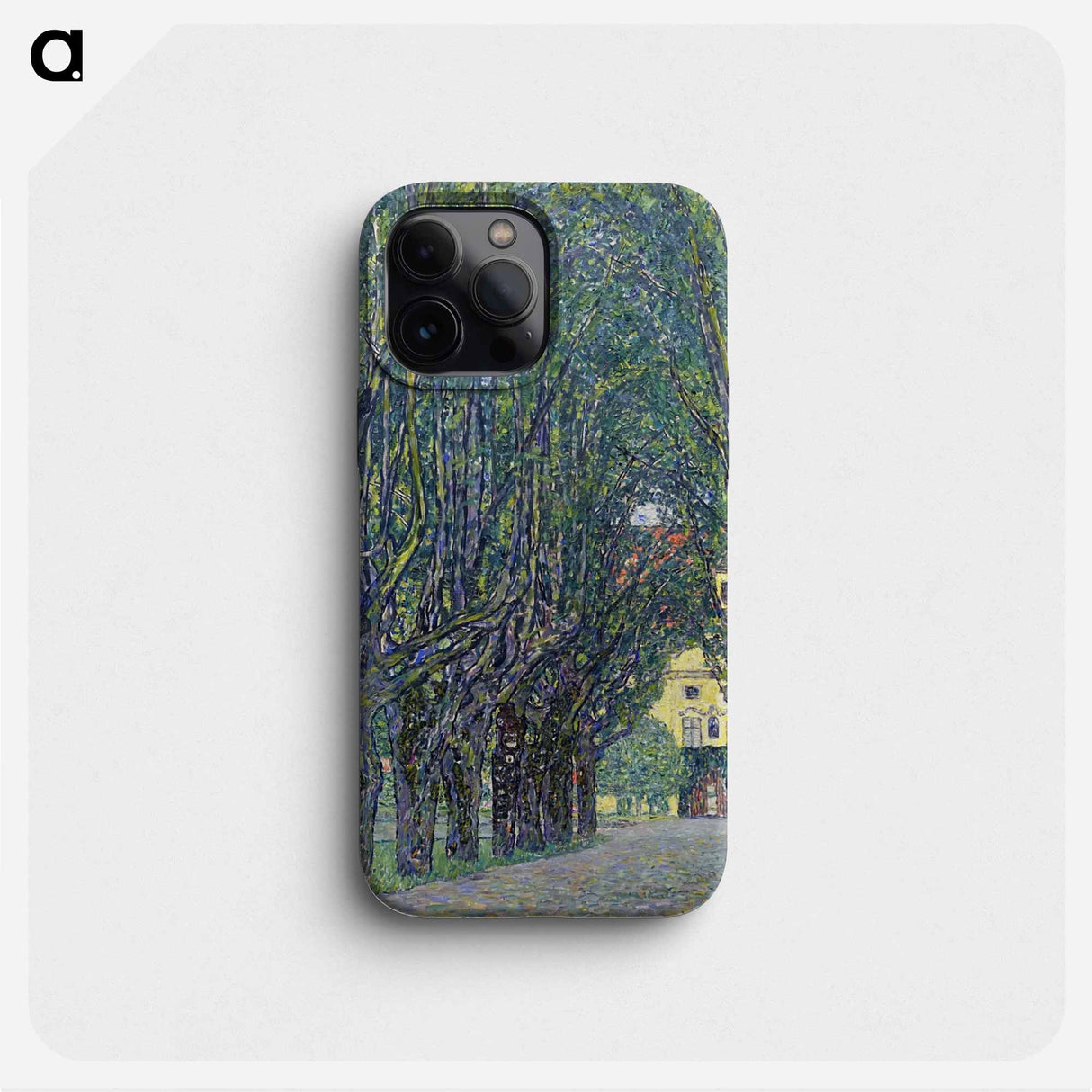 Allee at Schloss Kammer - グスタフ クリムト Phone Case.