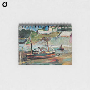 アートメモ帳-Belle Ile (Le Port De Palais) - アンリ マティス Memo.