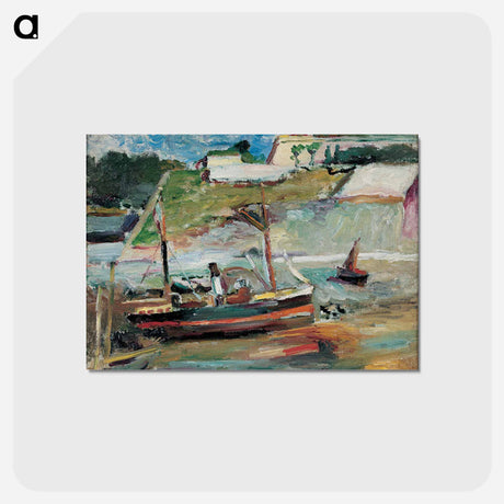 アートポストカード-Belle Ile (Le Port De Palais) - アンリ マティス Postcard.