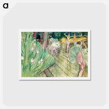 アートポストカード-Ballet Scene - アンリ ド トゥールーズ ロートレック Postcard.