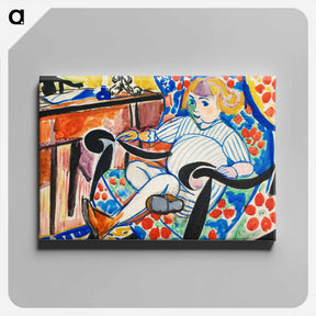 アートパネル-Gouache painting by Henry Lyman Sayen - ヘンリー ライマン サイエン Canvas.