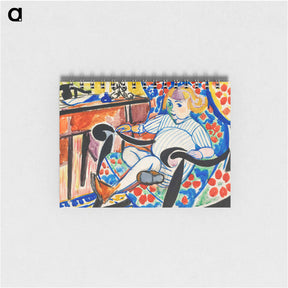 アートメモ帳-Gouache painting by Henry Lyman Sayen - ヘンリー ライマン サイエン Memo.