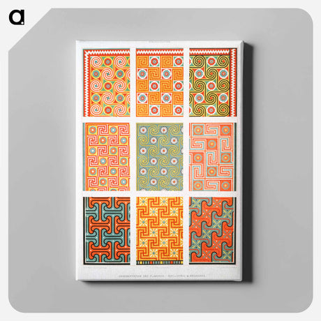 アートパネル-Ceiling Ornamentation: Guilloches & Meanders
 - エジプト美術史 Canvas.