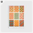 アートポストカード-Ceiling Ornamentation: Guilloches & Meanders
 - エジプト美術史 Postcard.