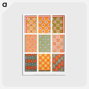 アートポストカード-Ceiling Ornamentation: Guilloches & Meanders
 - エジプト美術史 Postcard.
