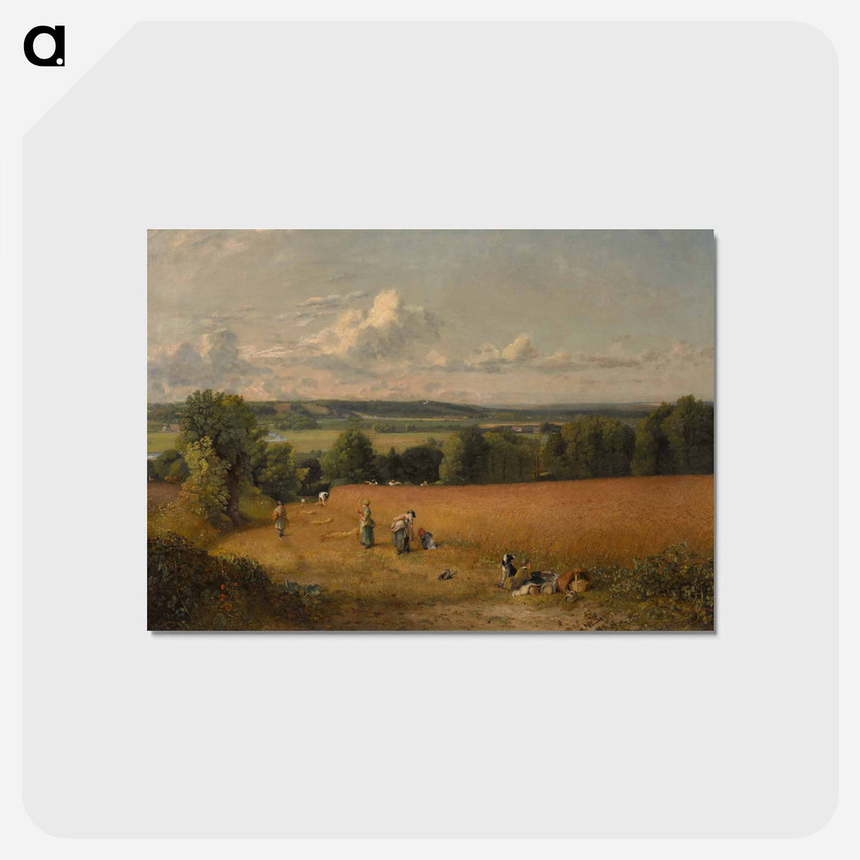 アートポストカード-The Wheat Field
 - ジョン コンスタブル Postcard.