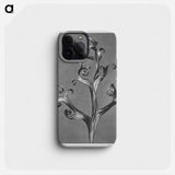 Delphinium (Larkspur) - Karl Blossfeldt Phone Case.