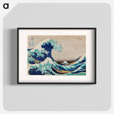 The Great Wave off Kanagawa - Katsushika Hokusai Poster.