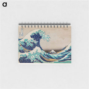 アートメモ帳-The Great Wave off Kanagawa - 葛飾 北斎 Memo.