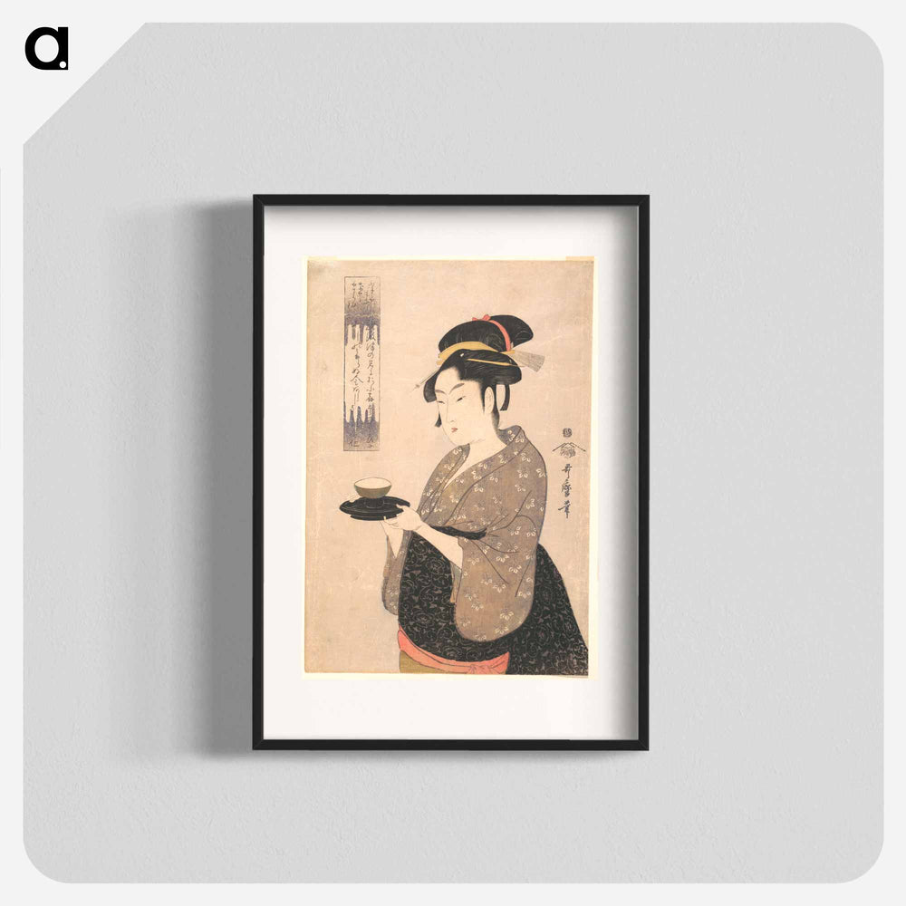 Okita of the Naniwaya Teahouse - 喜多川 歌麿 Poster.
