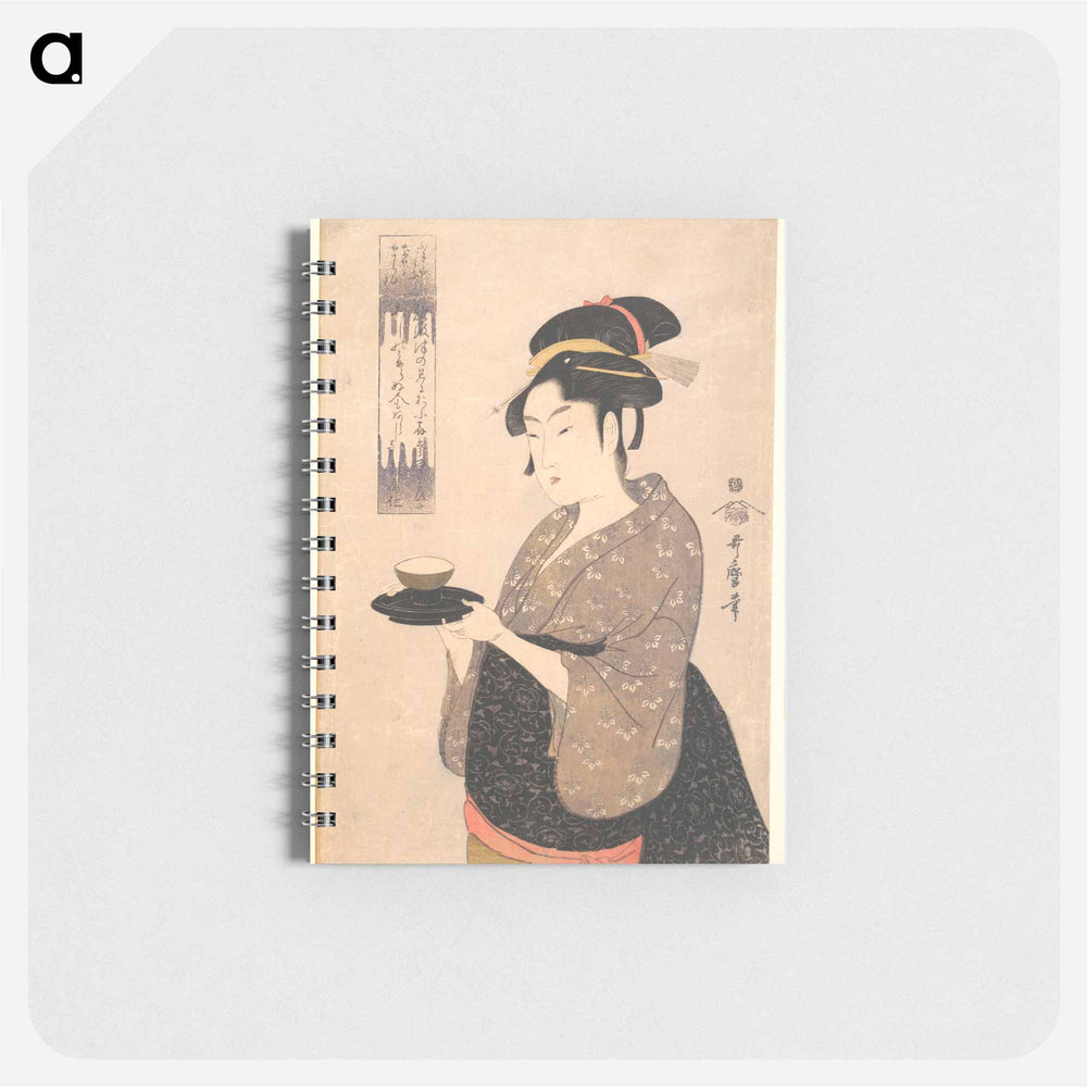 Okita of the Naniwaya Teahouse - 喜多川 歌麿 Memo.