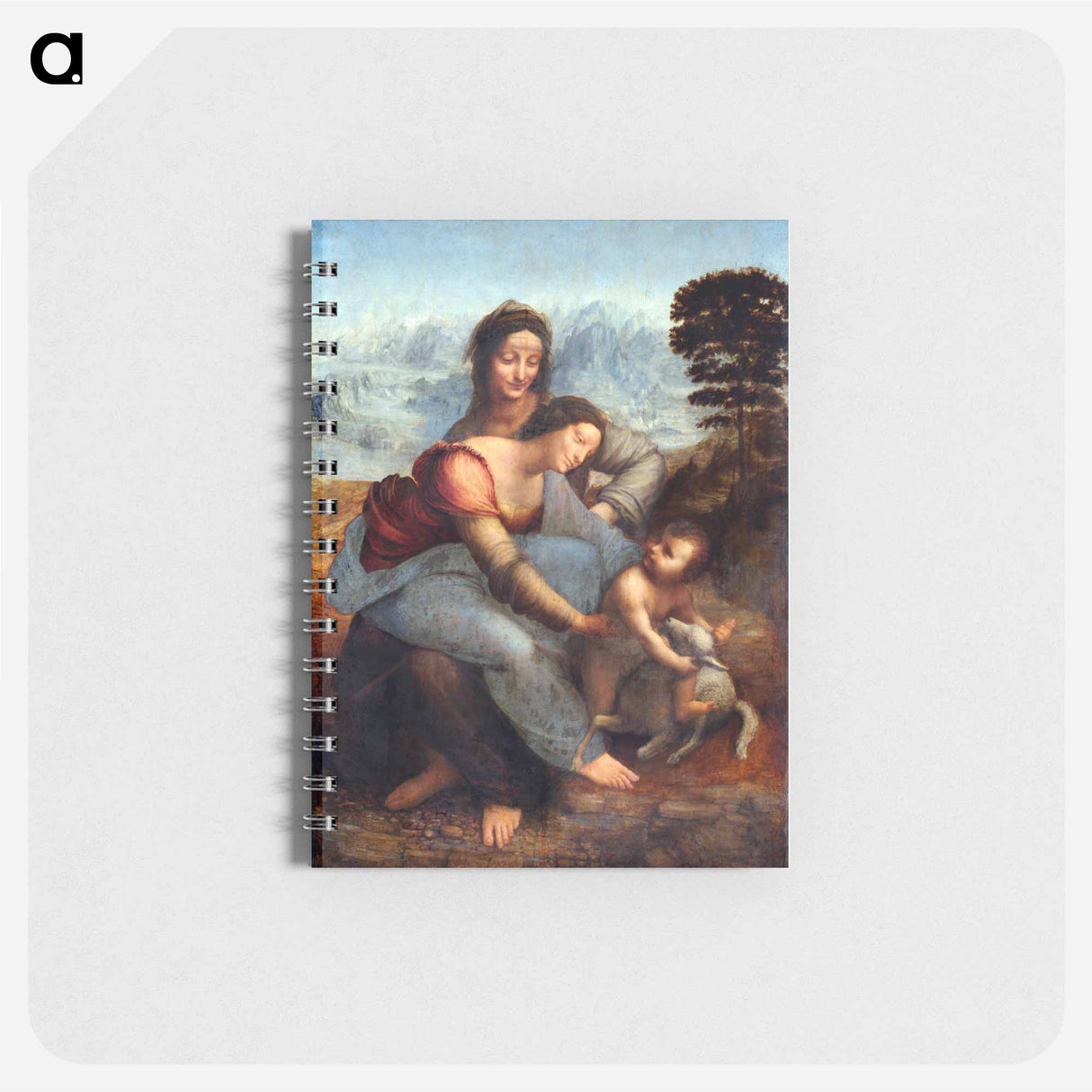 The Virgin and Child with Saint Anne - レオナルド ダ ヴィンチ Memo.
