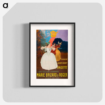 The old liqueurs Marie Brizard & Roger - Leonetto Cappiello Poster.