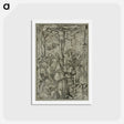 アートポストカード-Ristiinnaulittu
 - ルーカス クラナッハ Postcard.
