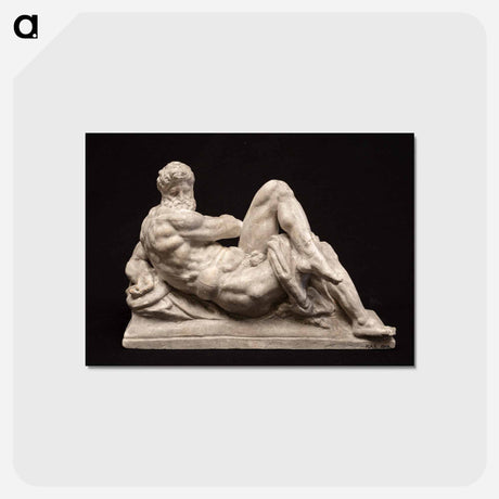 アートポストカード-Day - ミケランジェロ ブオナローティ Postcard.