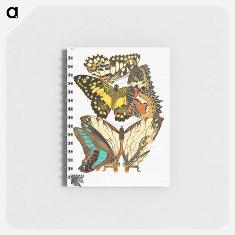 アートメモ帳-Vintage Butterflies
 - パピヨン Memo.