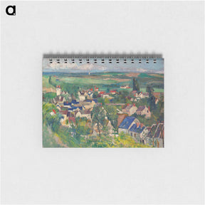 アートメモ帳-Auvers, Panoramic View - ポール セザンヌ Memo.