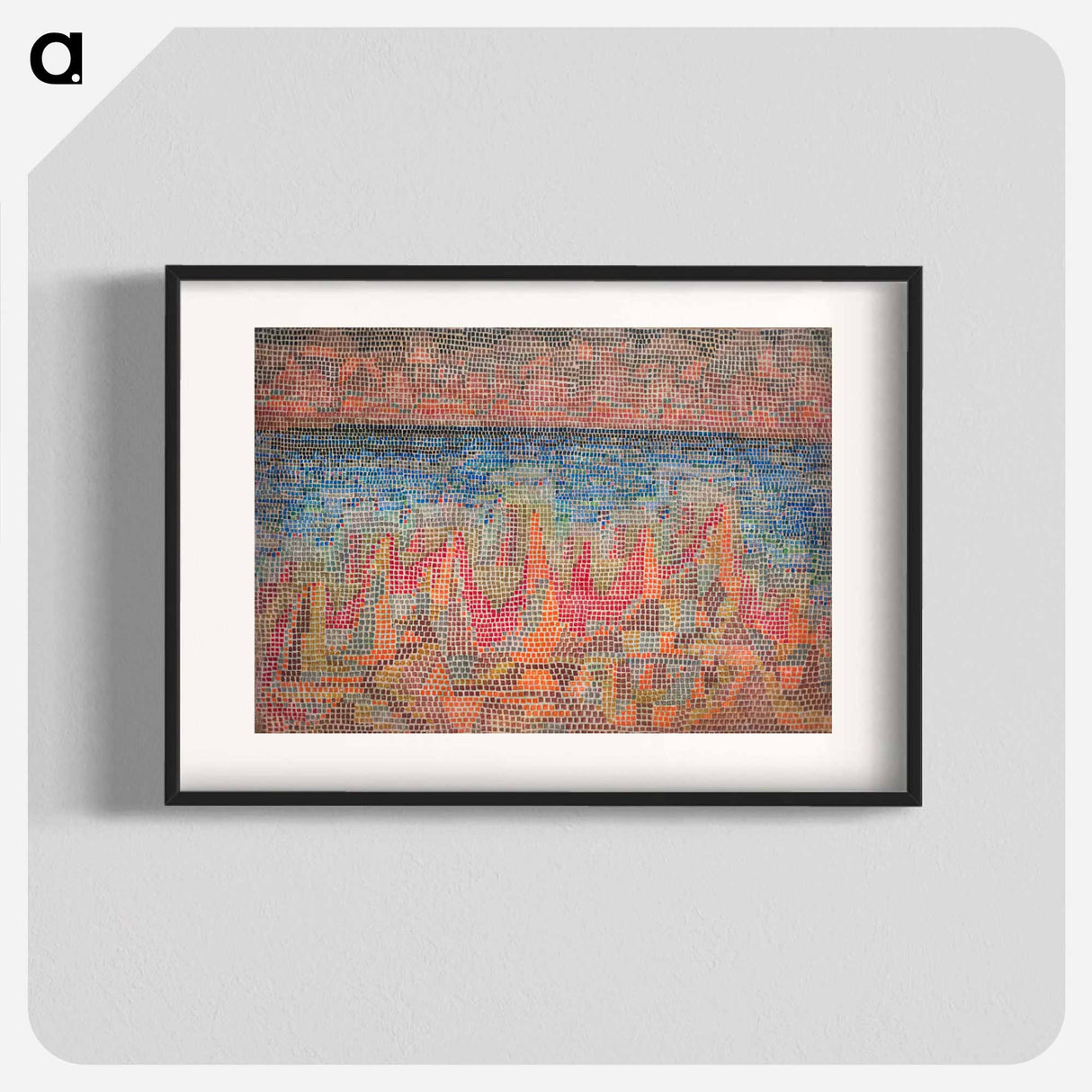 Klee Klippen am Meer
 - パウル クレー Poster.