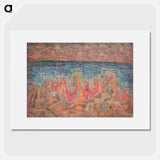 Klee Klippen am Meer
 - パウル クレー Poster.