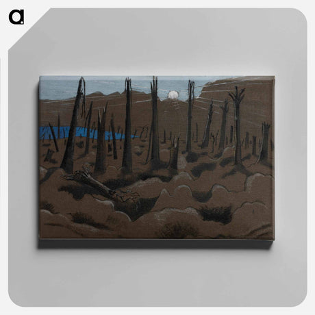 アートパネル-Sunrise, Inverness Copse - ポール ナッシュ Canvas.