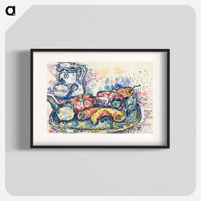 アートポスター-Still Life with Jug - ポール シニャック Poster.
