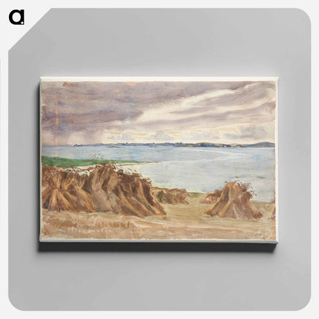 アートパネル-Rye in Trot
 - ピーター ハンセン Canvas.