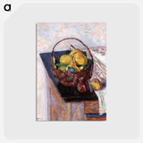 アートポストカード-The Basket of Fruit
 - ピエール ボナール Postcard.