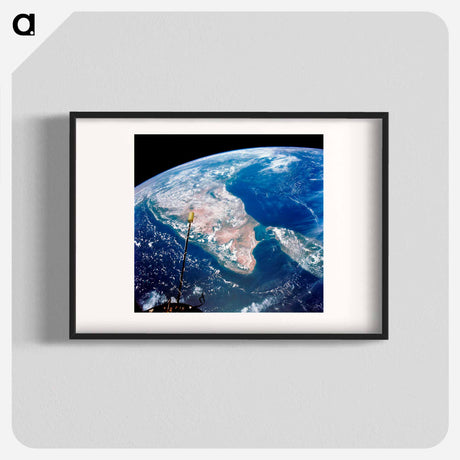 アートポスター-India and Ceylon from Gemini-11
 - 地球 Poster.