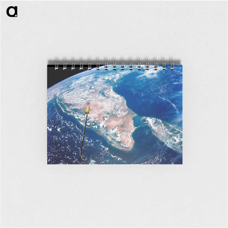 アートメモ帳-India and Ceylon from Gemini-11
 - 地球 Memo.