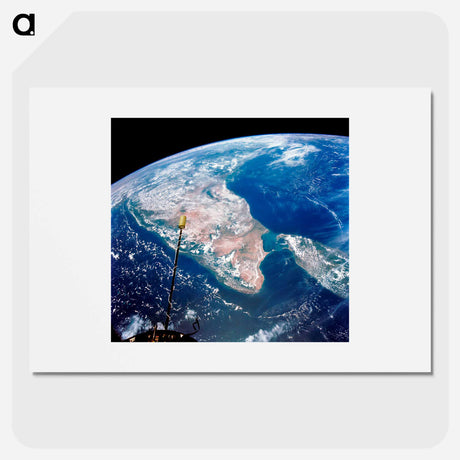 アートポスター-India and Ceylon from Gemini-11
 - 地球 Poster.