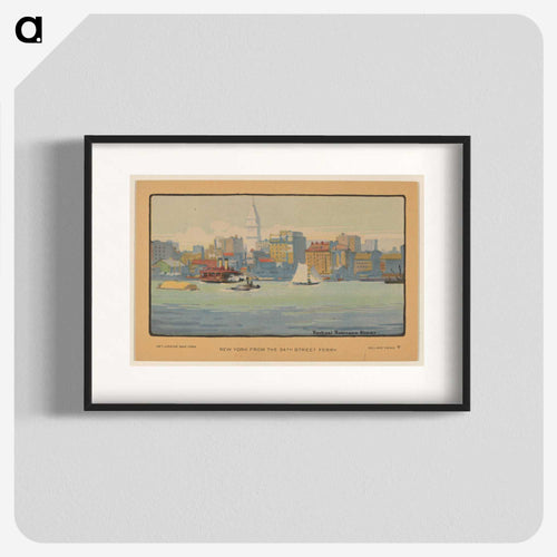 New York from the 34th Street Ferry
 - レイチェル ロビンソン エルマー Poster.
