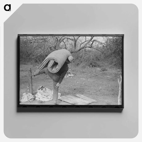 アートパネル-Three Women Singing
 - ラッセル リー Canvas.