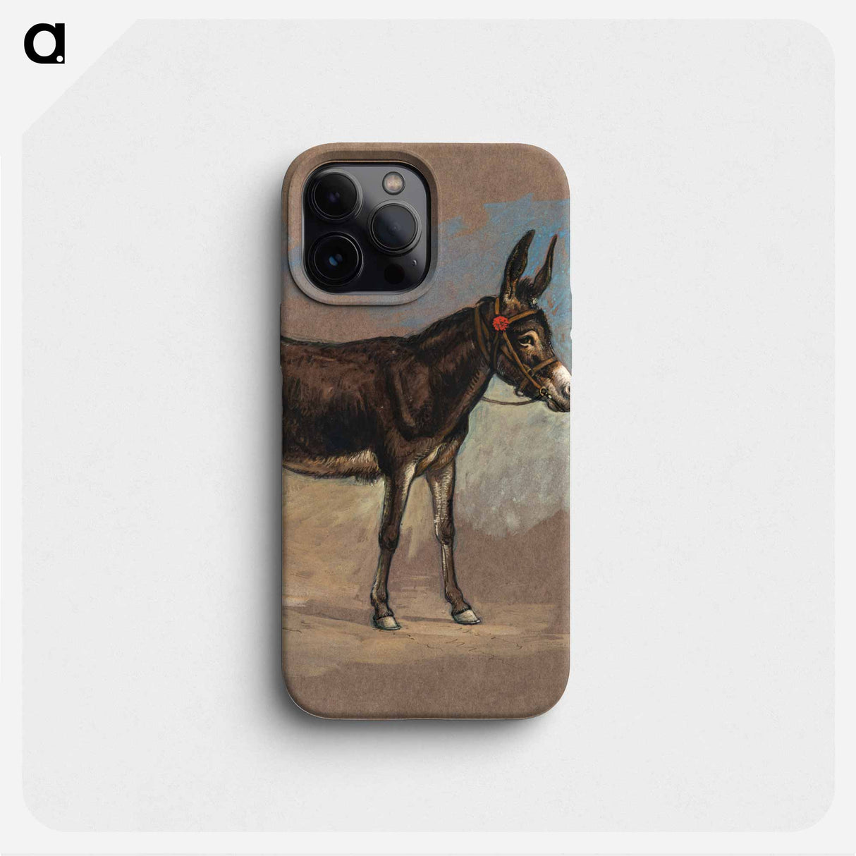 Study of a Mule - Samuel Coleman Phone Case.