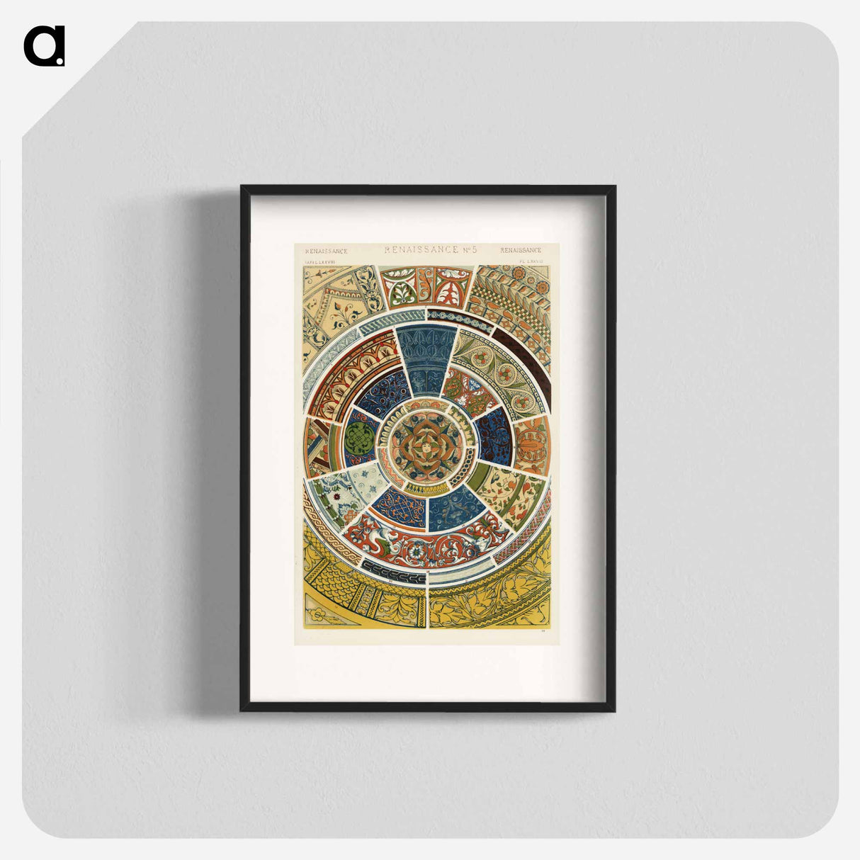 アートポスター-Nineteenth-Century Ornament
 - 装飾の文法 Poster.