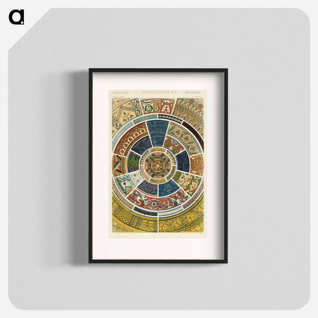 アートポスター-Nineteenth-Century Ornament
 - 装飾の文法 Poster.