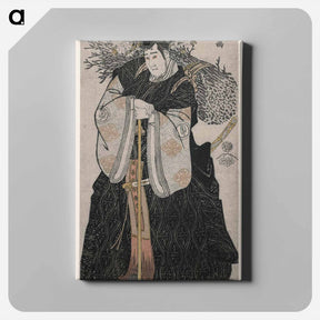 アートパネル-Sawamura Sōjūrō III as Ōtomo no Kuronushi - 東洲斎 写楽 Canvas.